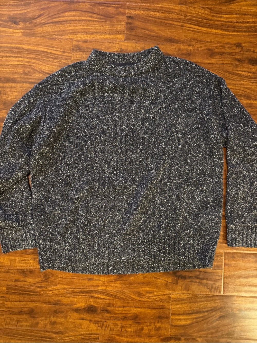 BDG Navy Speckled Crewneck Sweater
